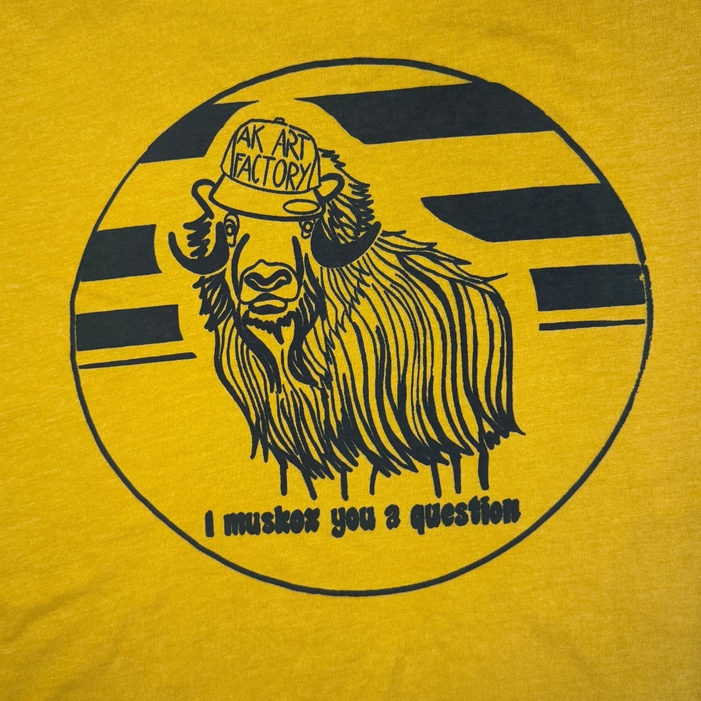 Blue Inked Muskox Tee