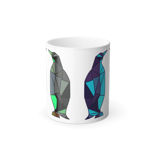 Color-Changing Penguin Mug — 11oz