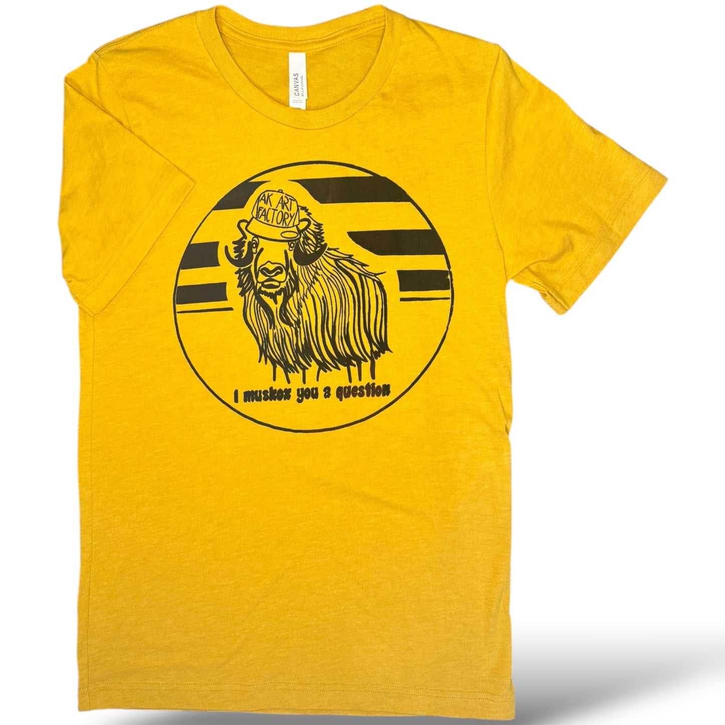 Maroon/Blue blend Muskox Tee